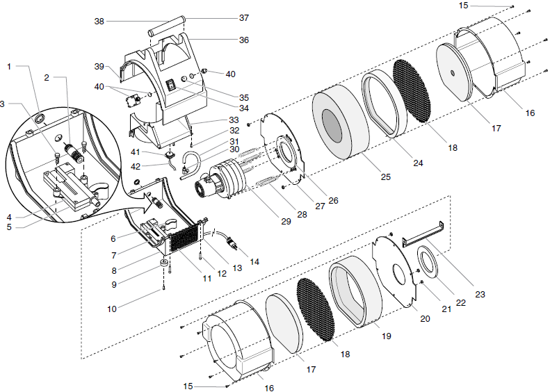 CS9100 Spray System Parts List